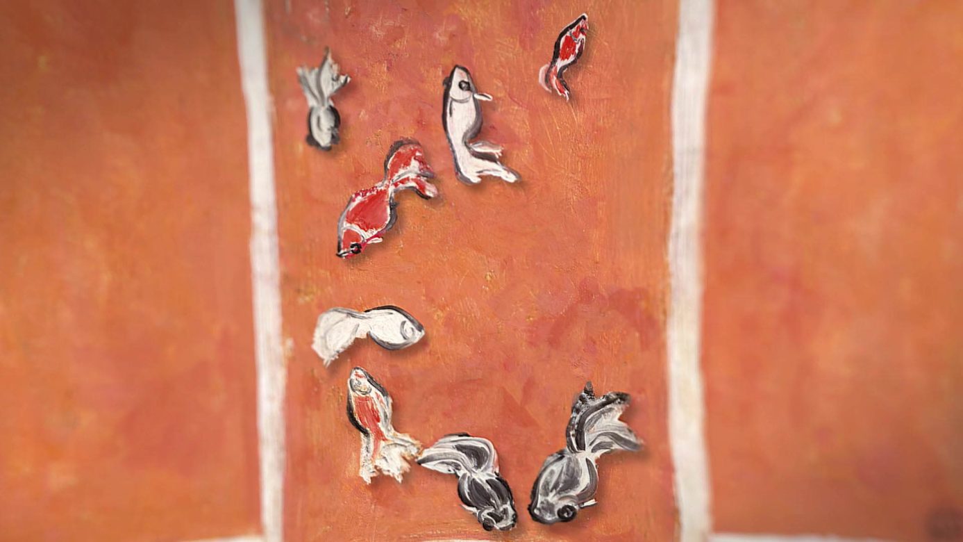 fgreat portfolio sanyu goldfish frame 1099